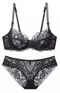 Lace Bralette Set - Женский кружевной комплект нижнего белья, сексуальное